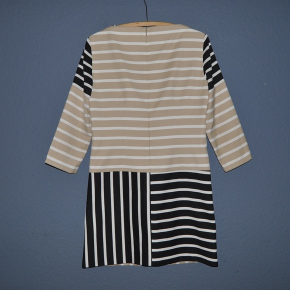 177 Anthropologie 4.COLLECTIVE 4C Stripe Block Tunic Dress 2 - Picture 4 of 8